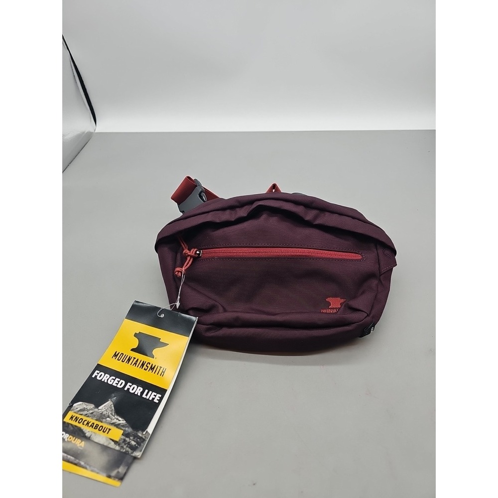 Mountainsmith Knockabout Maroon Red Lumbar Fanny Waist Pack Bum Bag Hybrid Sling